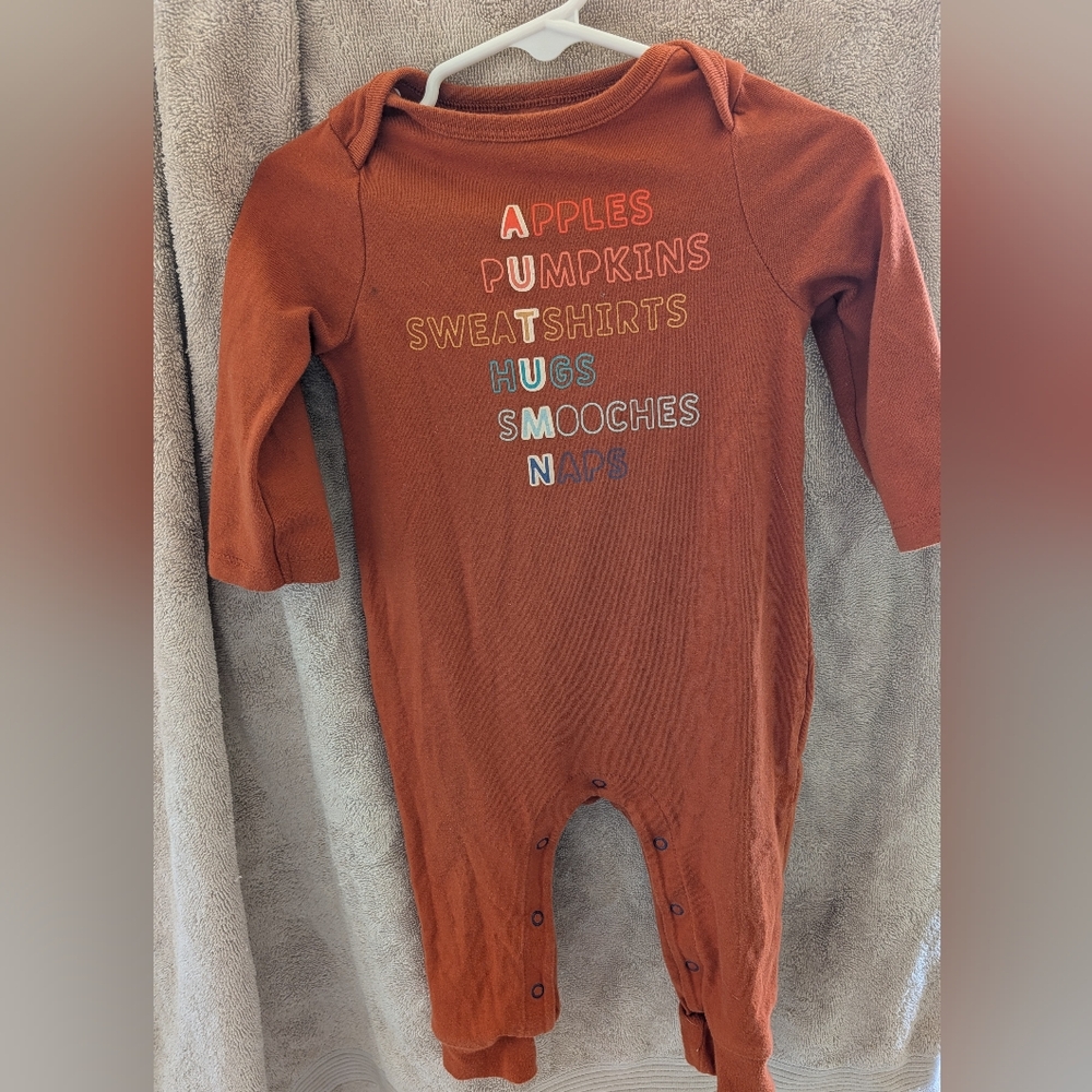 Cat & Jack Autumn Orange Kids Bodysuit